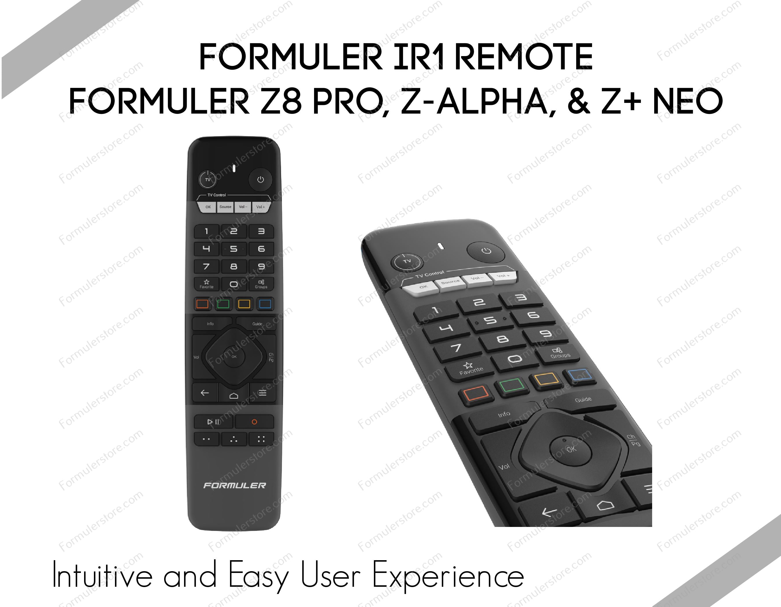 Télécommande de rechange compatible avec Formuler Z11 Pro Max- Z11 Pro- Z10  Pro- Z10- Z10 SE- Z8 Pro- Z Alpha- Z+ Neo - Cdiscount TV Son Photo