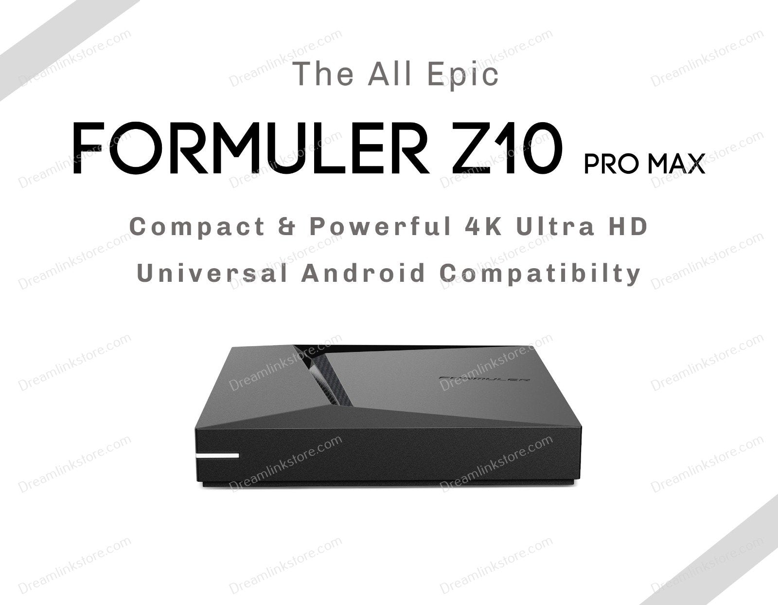 Formuler - Z10 Pro Max - Android 10 - Dual Band 5G Box - LAN - 4GB
