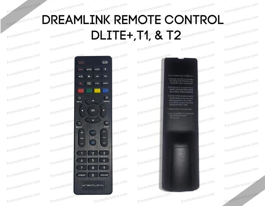 Dreamlink Remote Control for Dlite+,T1 T2 Dreamlink-Formuler 