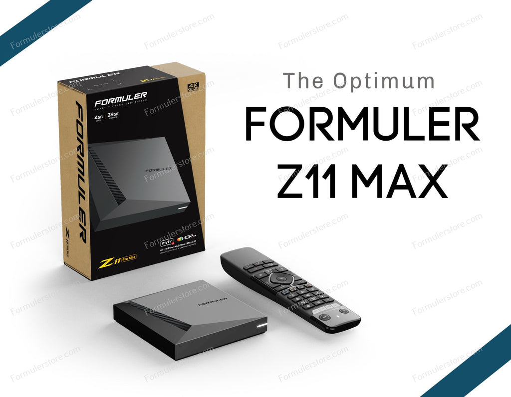 Buy a Formuler Z11 Pro Max 4K UHD IPTV mediaplayer? Order now online