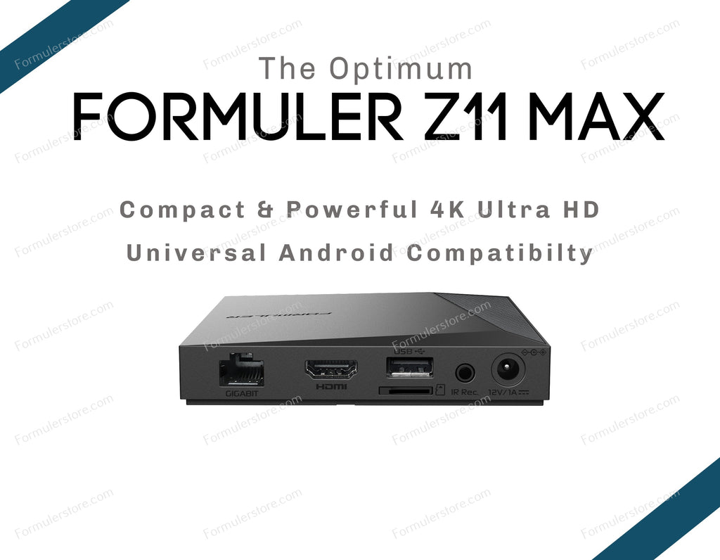 Pack of 2 Formuler Z11 Pro Max 4K Android 11 4GB Ram 32GB Storage with  Premium IR1 Remote | Bonus Monster HDMI Cable| Bonus Formuler Luminous  Remote